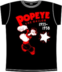 popeye the sailor black 